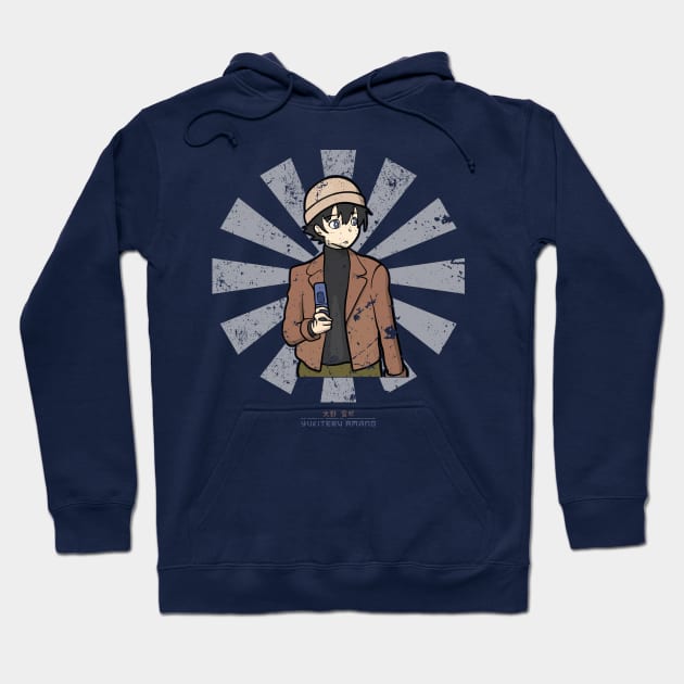 Yukiteru Amano Retro Japanese Future Diary Hoodie by Nova5